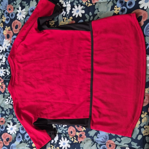 Nike Vodafone Manchester United Football Jersey Red & Black - Picture 6 of 10